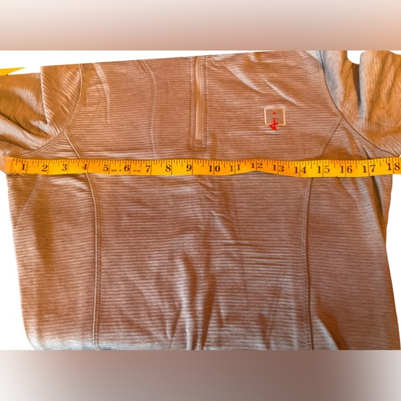 Peter Millar Women’s Grey Quarter Zipper Golf Pullover Top - Picture 8 of 9